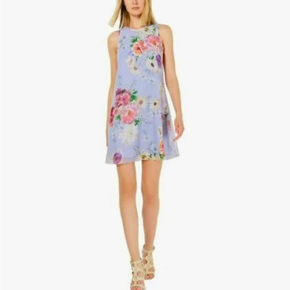EUC Calvin Klein Floral Shift Dress